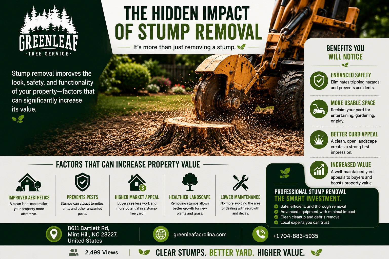 the hidden impact of stump removal