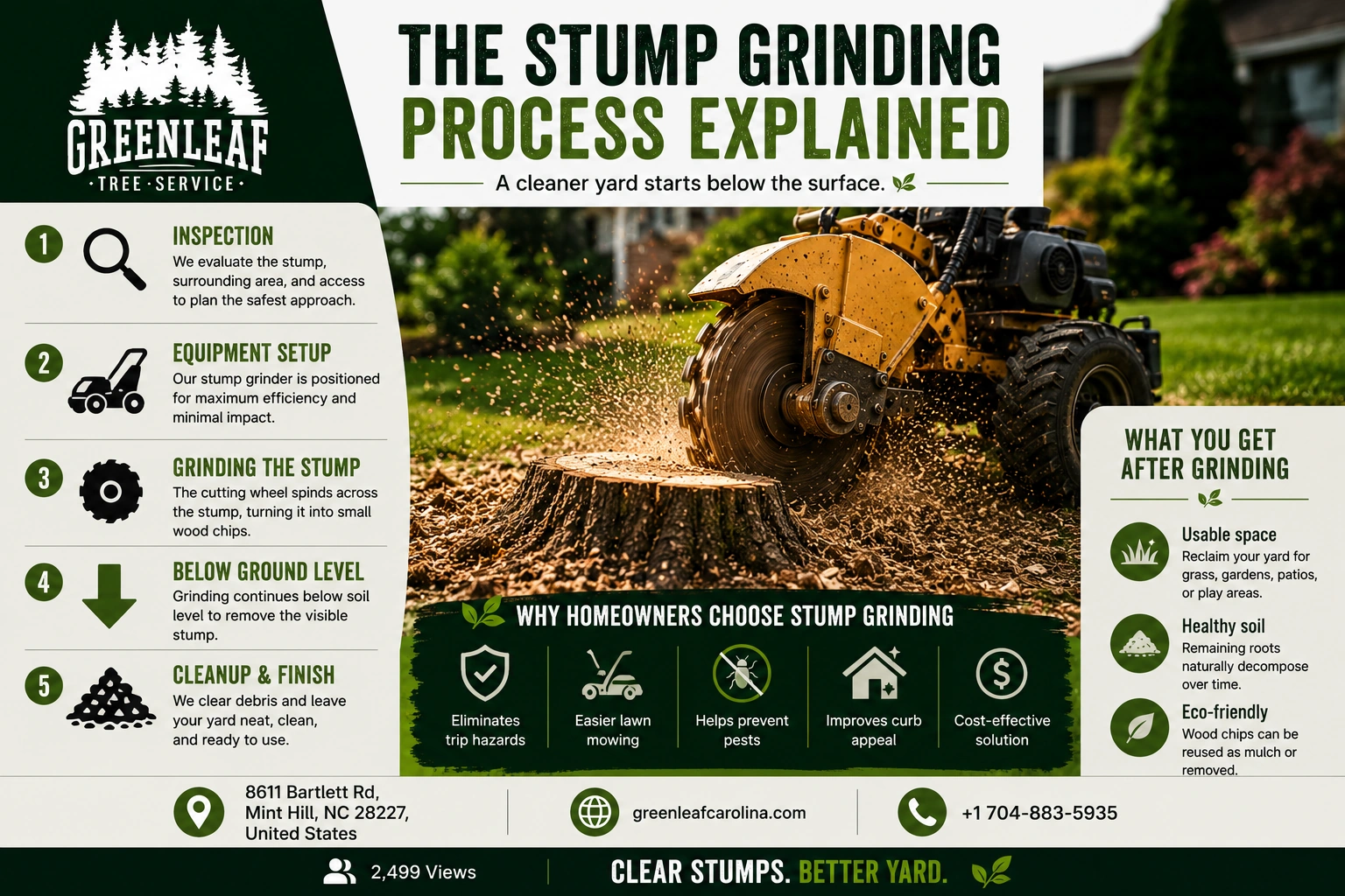 the stump grinding process explained