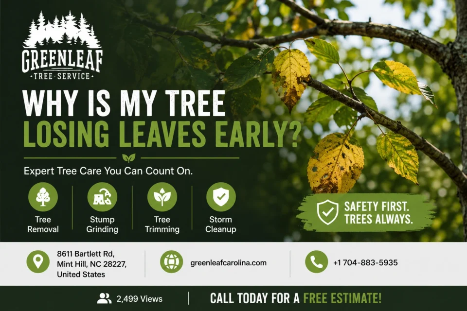 Why Is My Tree Losing Leaves Early?