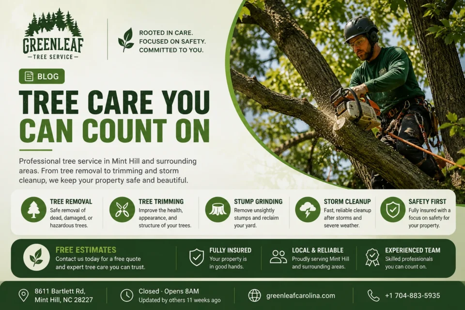 Tree care you can count on