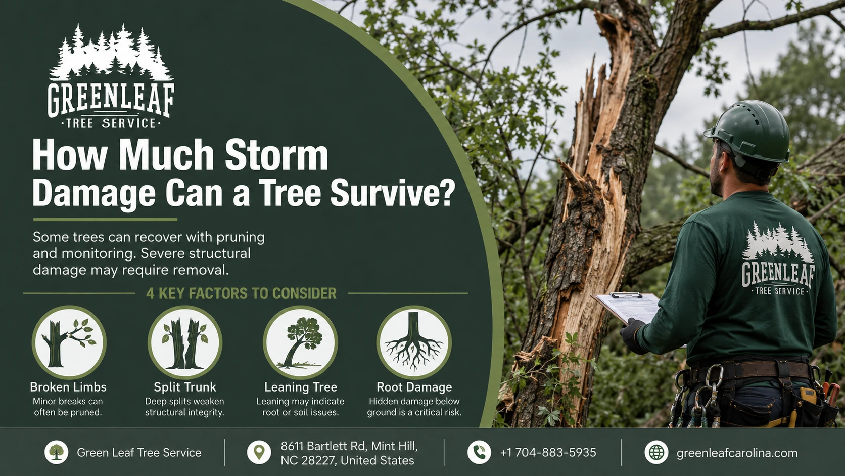 How Much Storm Damage Can a Tree Survive?